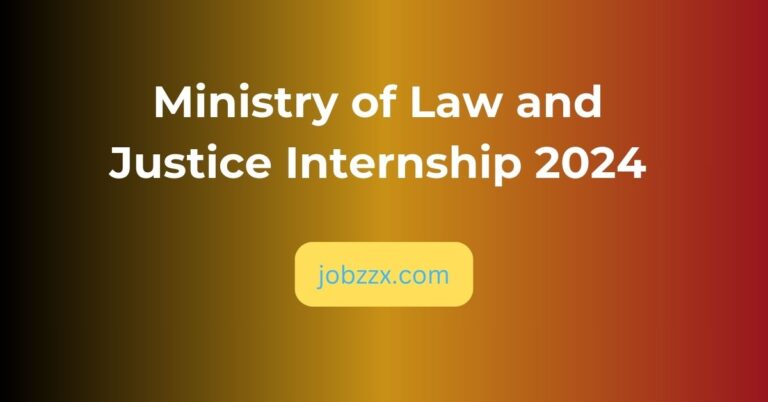 Ministry of Law and Justice Internship 2024