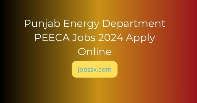 Punjab Energy Department PEECA Jobs 2024 Apply Online