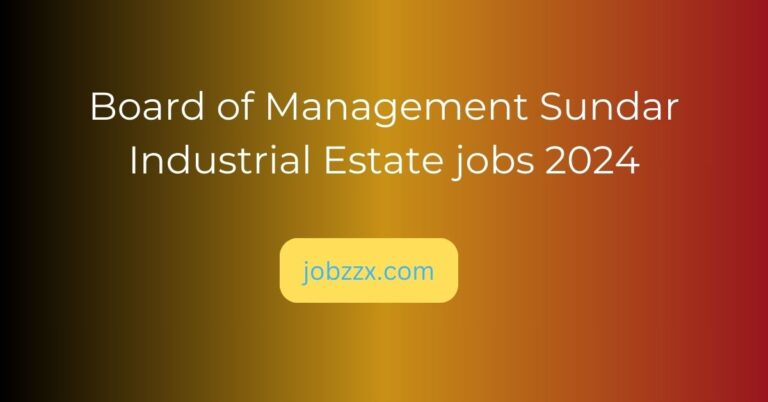 Board of Management Sundar Industrial Estate jobs 2024